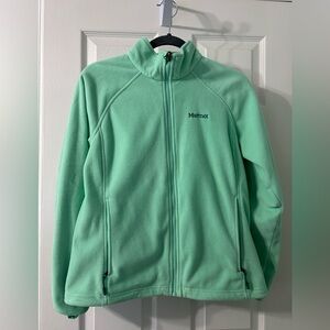 Marmot Mint Green Fleece Jacket